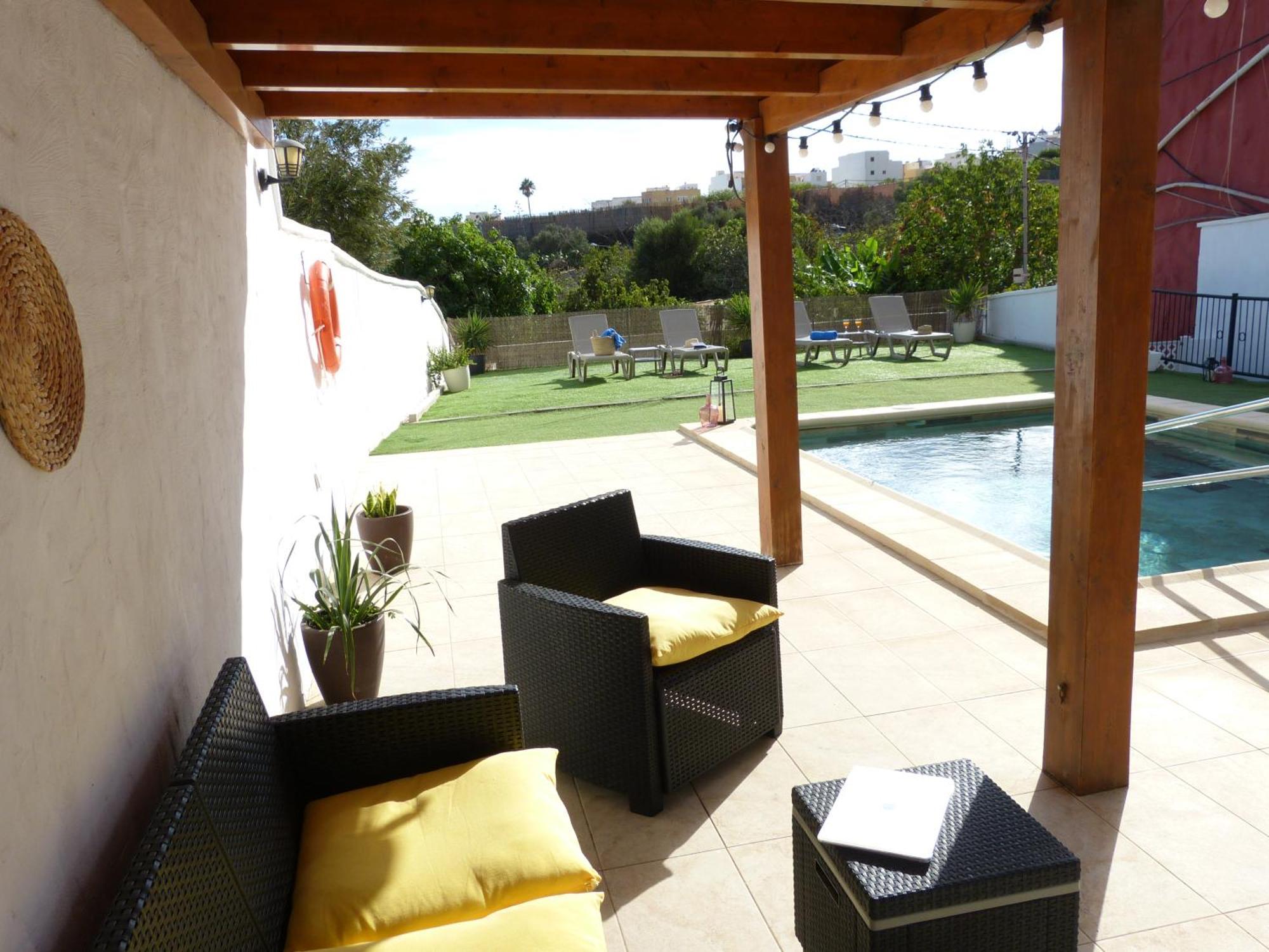 Villa Alto Arena Piscina Privada Climatizada อินเกนิโอ ภายนอก รูปภาพ